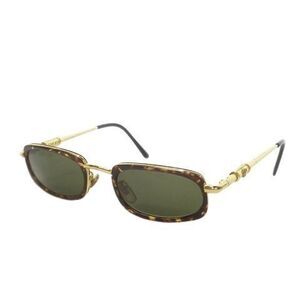 Gianni Versace Gianni Versace X12 Sunglasses Narrow Square Tortoiseshell